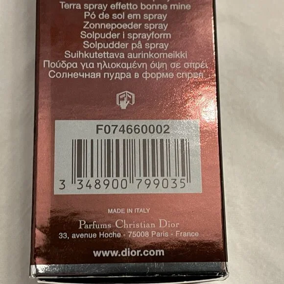 DIOR BRONZE SUN POWDER SPRAY 002 - Picture 4 of 8